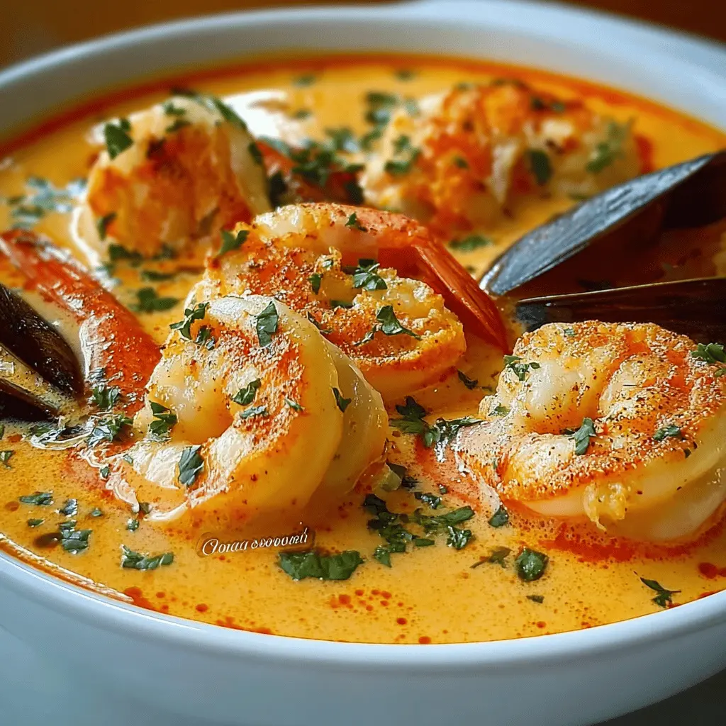 BISQUE DE MARISCOS