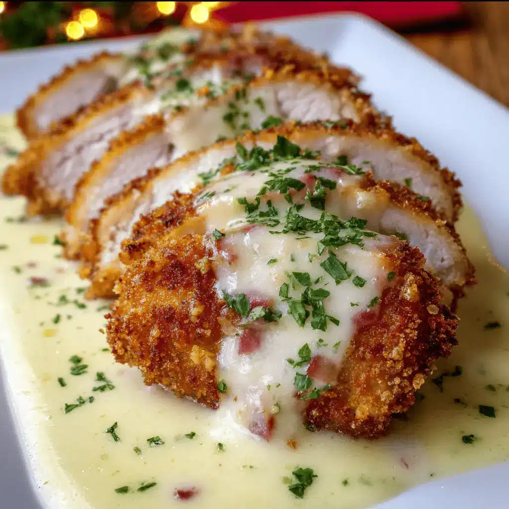 Cordon Bleu Jugoso en Salsa Blanca