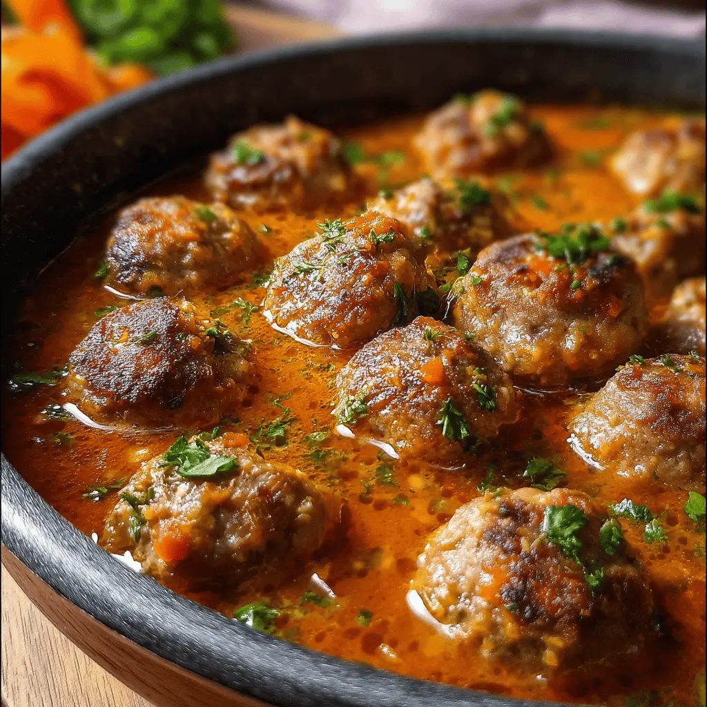 Albóndigas en la salsa más rica del mundo
