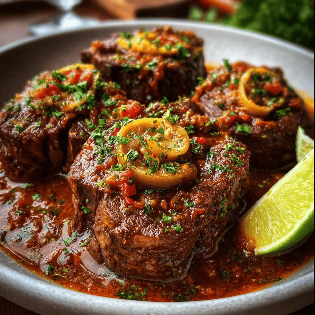 Osobuco de Ternera en Salsa