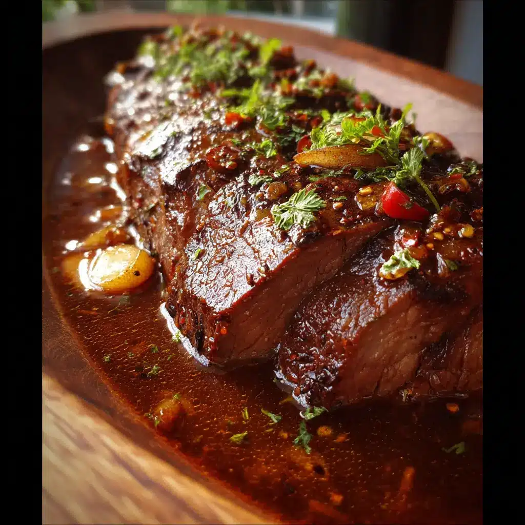 Lomo de Res Asado en Salsa de Tamarindo