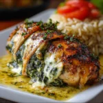 Pollo Relleno de Espinacas y Queso