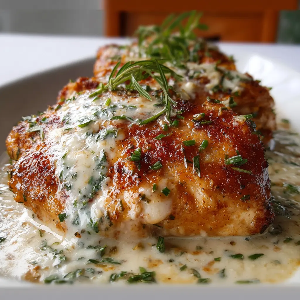 PECHUGA DE POLLO CON CREMA