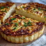 Tarta Salada de Queso y Cebolla