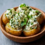 Papas Baby Cremosas con Hierbas