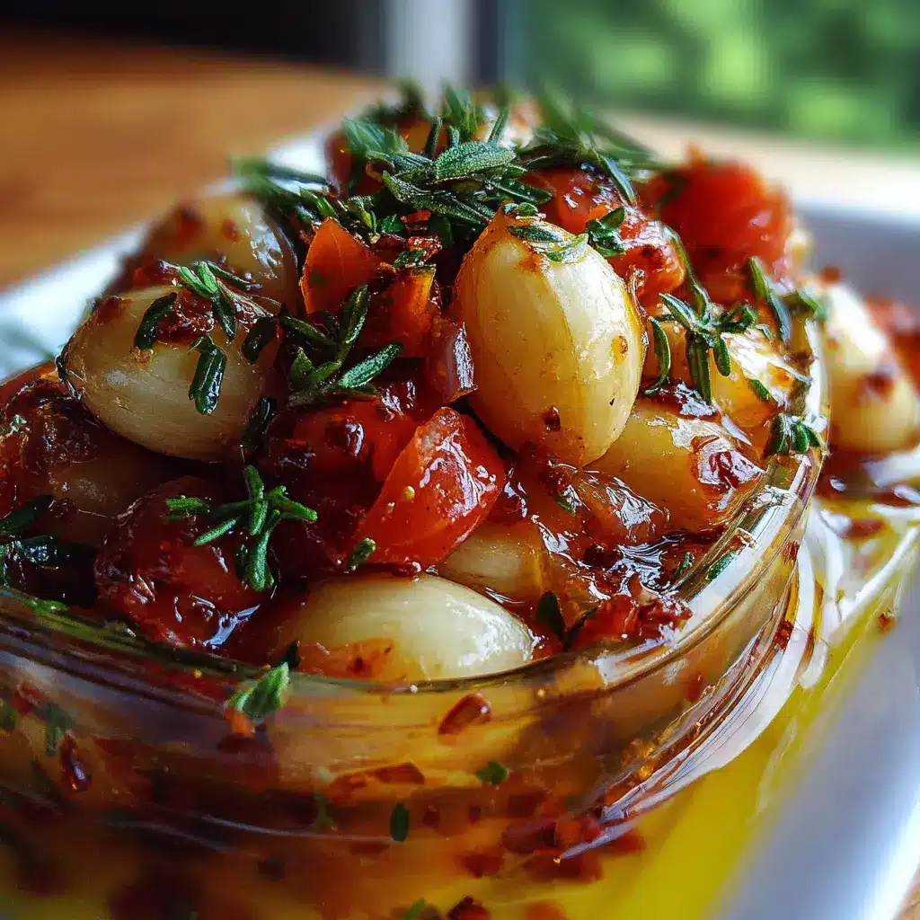 Ajos Marinados Caseros