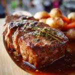 Espectacular Lomo de Res en Salsa Reducida