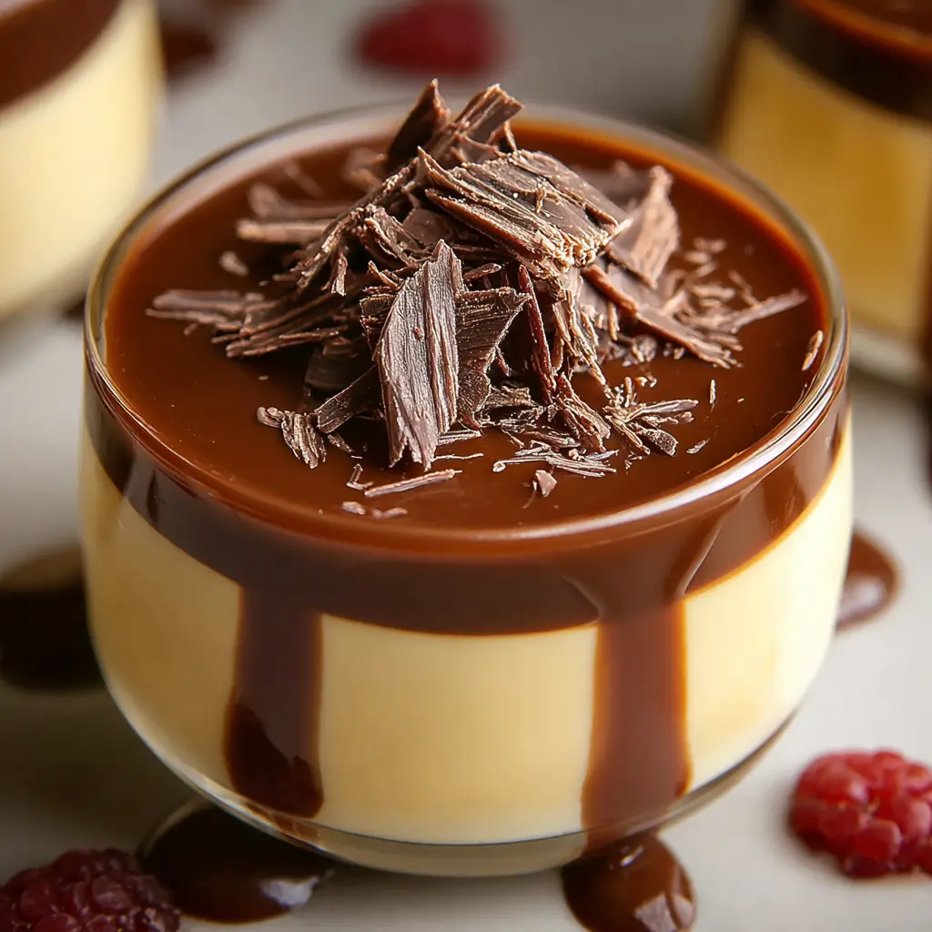 Natillas de Vainilla y Chocolate