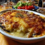 Gratinado de Berenjenas con Salsa Bechamel