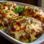 Patatas Rellenas de Pollo Gratinadas