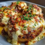 Papas Rellenas Gratinadas con Carne y Queso