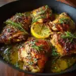 Pollo Aromático al Limón con Romero