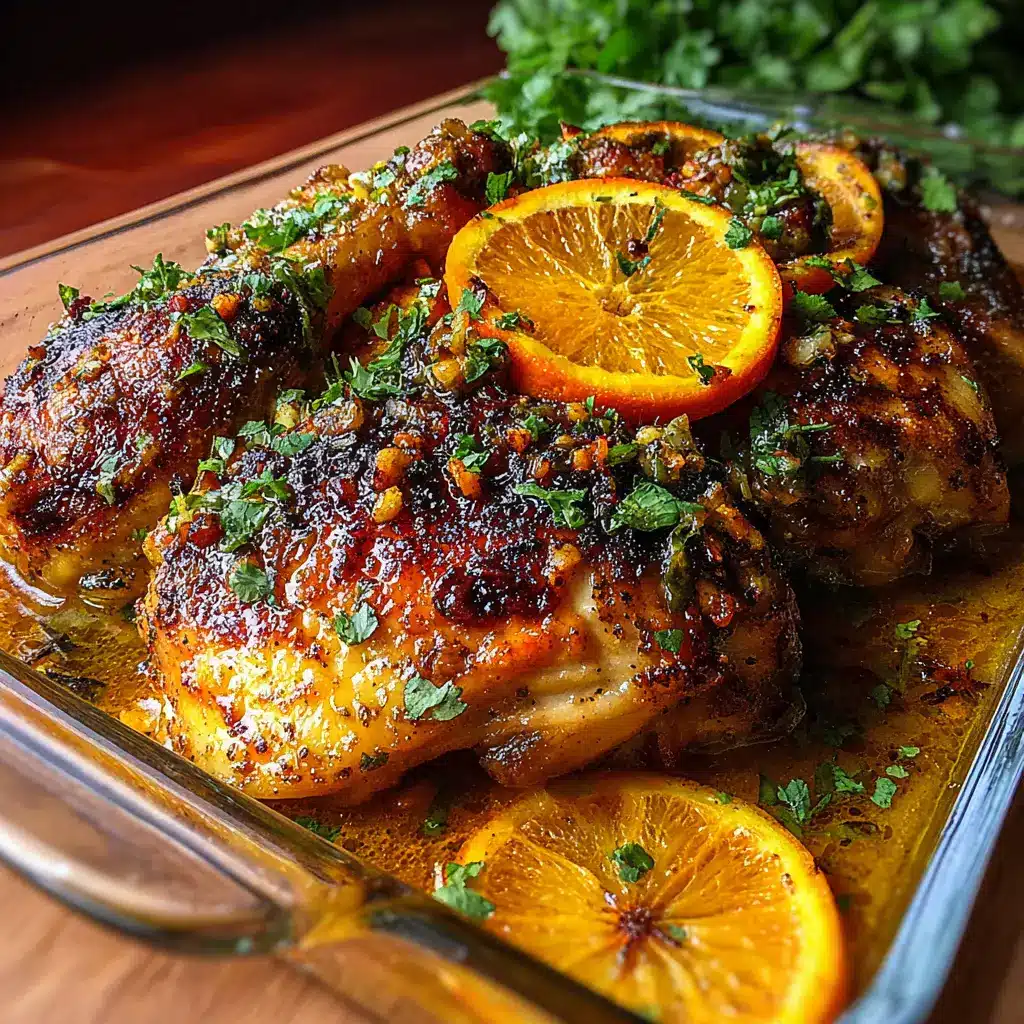 Pollo Asado a la Naranja