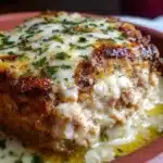 Pastel de Carne de Pollo con Ajo y Parmesano