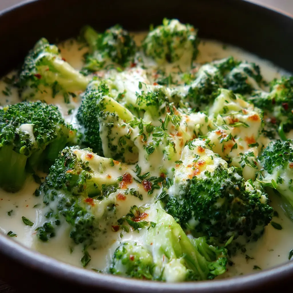 Brócoli a la Crema