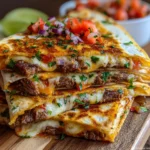 Quesadillas Gourmet de Res y Queso 🧀