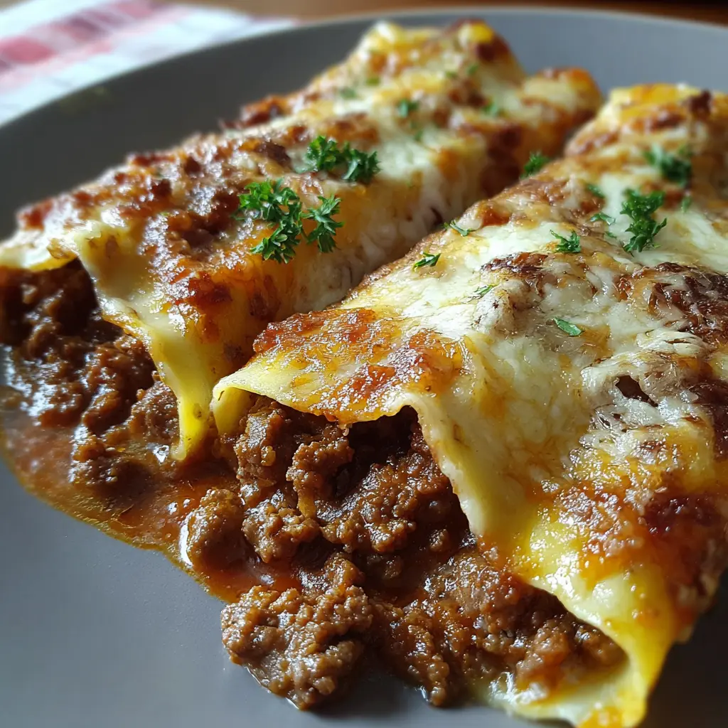Canelones con Carne