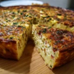Quiché de Puerros y Queso