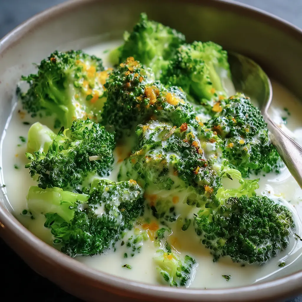 Brócoli a la Crema