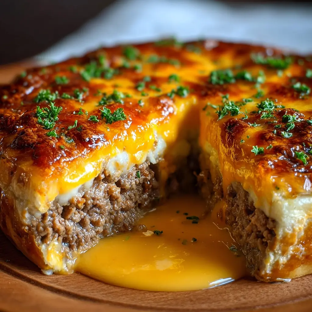 PASTEL DE CARNE Y QUESO
