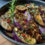 Berenjenas al Ajillo con Hierbas 🍆🧄