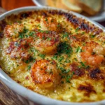 Dip Gratinado de Camarones al Horno