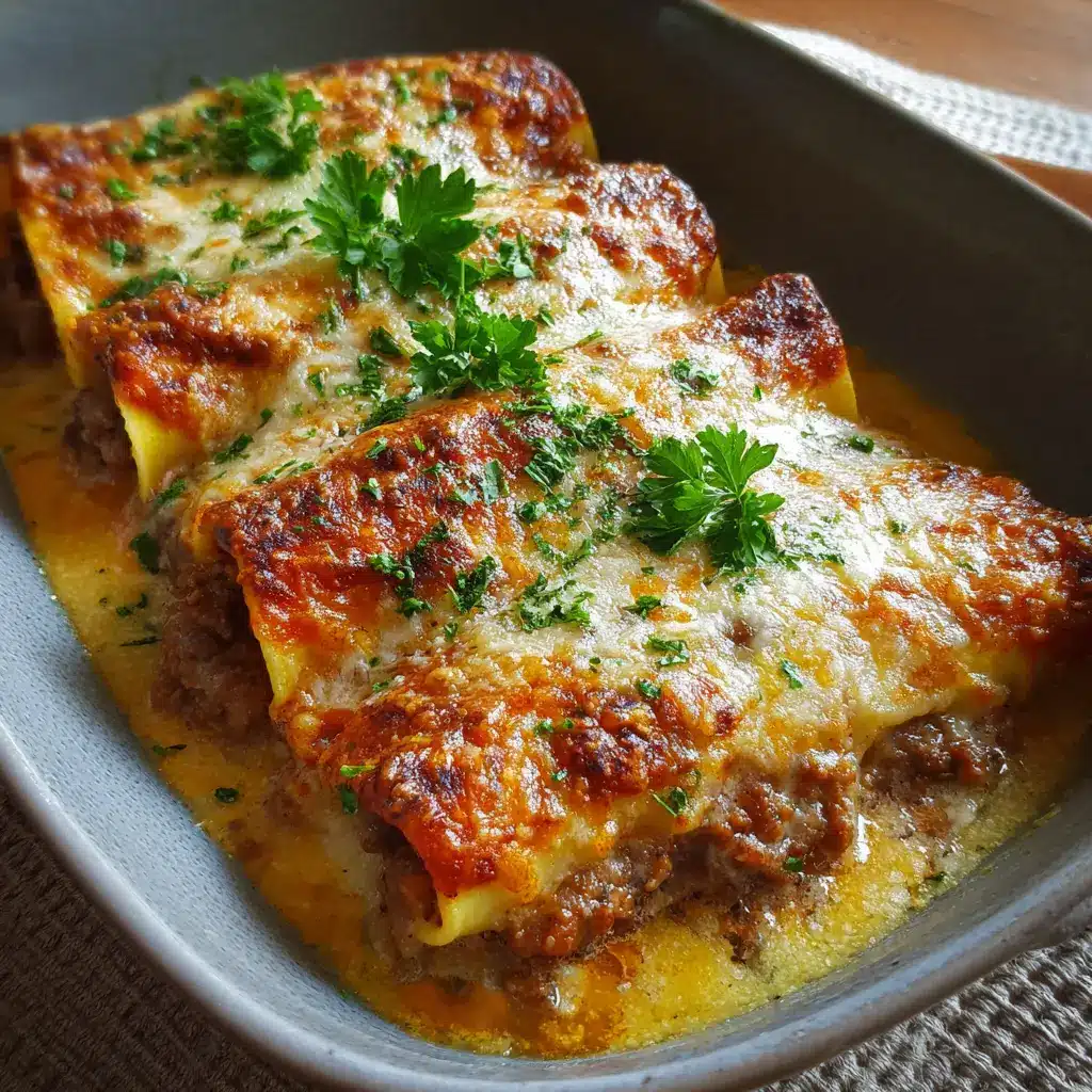 Canelones de Carne Picada