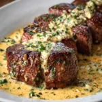 Solomillo de Ternera en Salsa de Queso