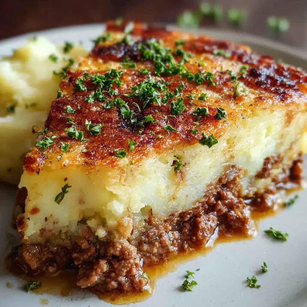 Pastel de Puré de Patatas y Carne