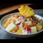 Ensalada Cremosa de Zanahoria, Manzana y Piña