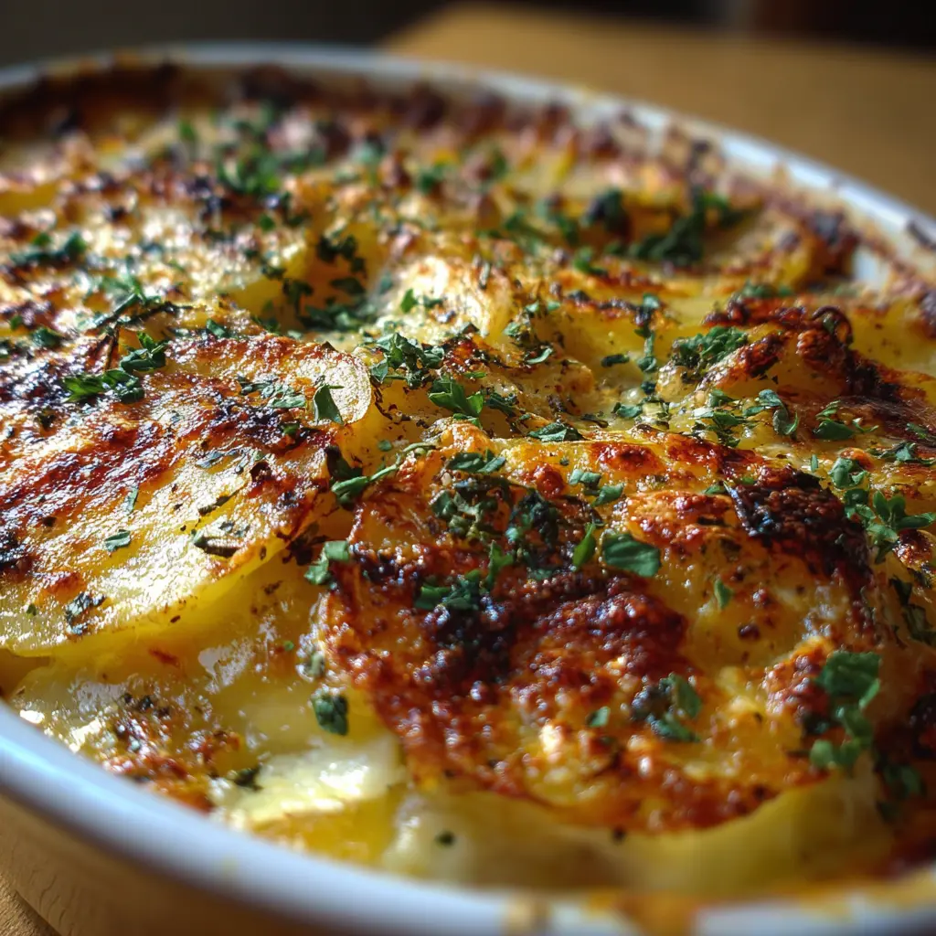 Gratinado de papas que te hará volver por más