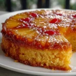 TARTA DE PIÑA AL REVÉS