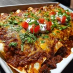 enchiladas de carne molida a cambio de un simple gracias 🤝