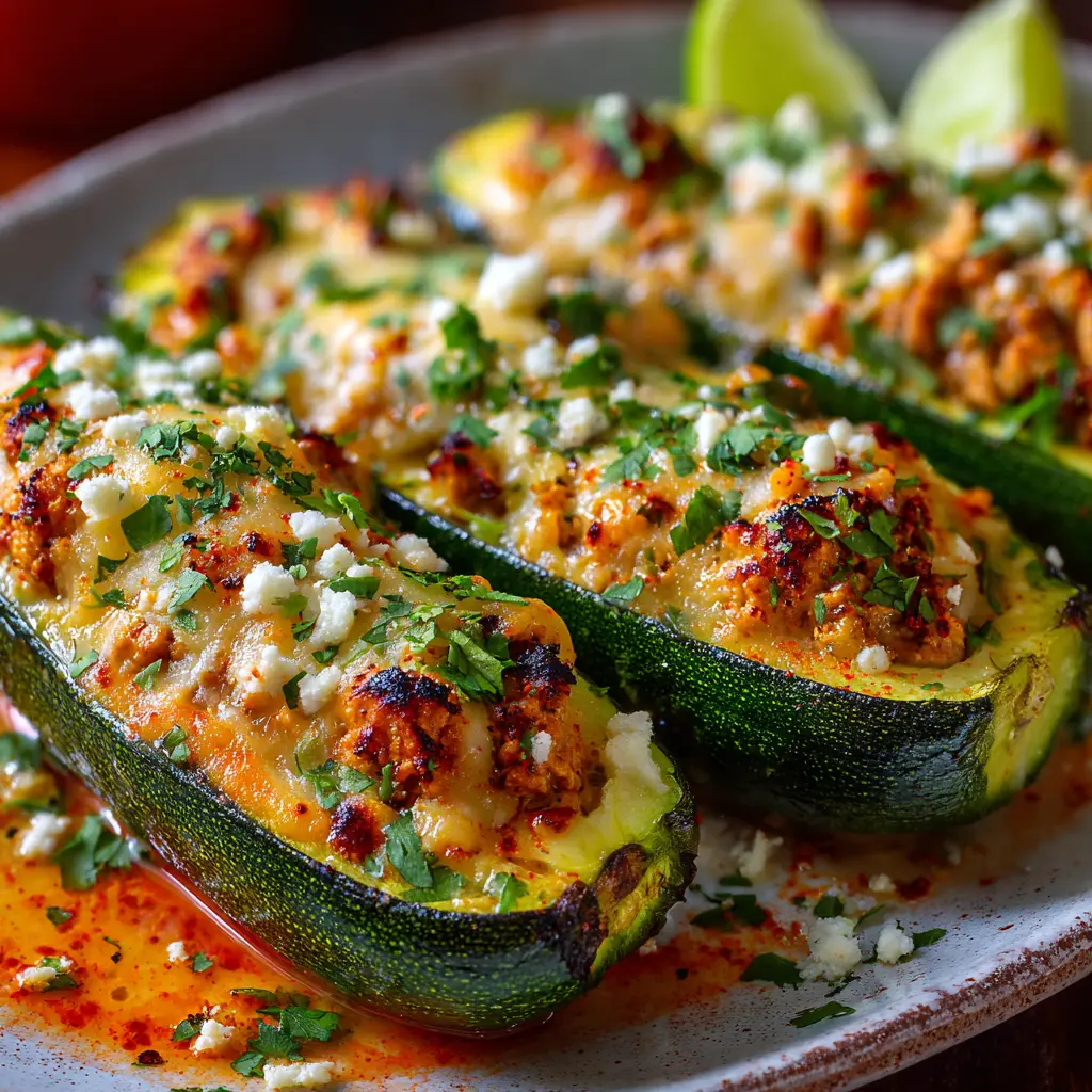Calabacines Rellenos de Atún
