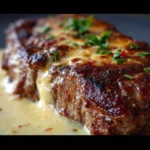 Solomillo de Ternera en Salsa de Queso