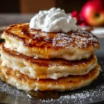 Tortitas de Manzana y Yogur en 10 Minutos