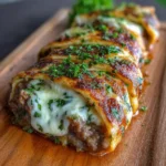 Rollitos de Carne con Queso y Hierbas