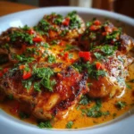 Pollo en Salsa Cremosa de Pimentón Ahumado