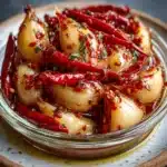 Ajos Confitados con Hojuelas de Chile 🧄🌶️