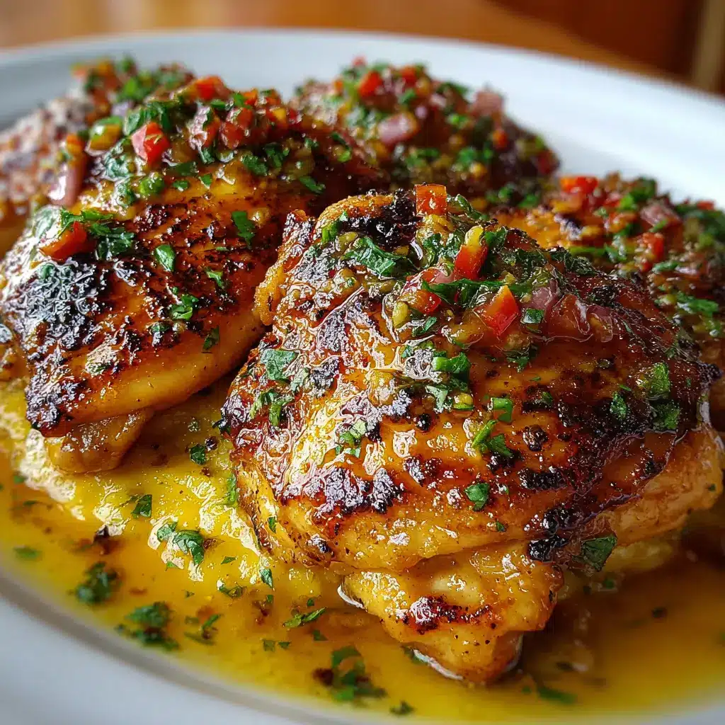 Pollo en Salsa de Mostaza y Miel