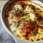 Huevos Duros Gratinados Cremosos