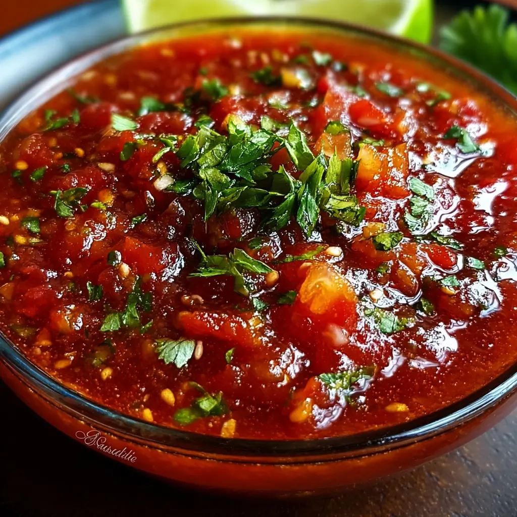 Salsa Roja Asada