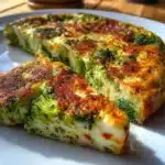 Tortilla de Brócoli con Queso: fácil, nutritiva y