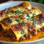 Canelones de Carne Picada
