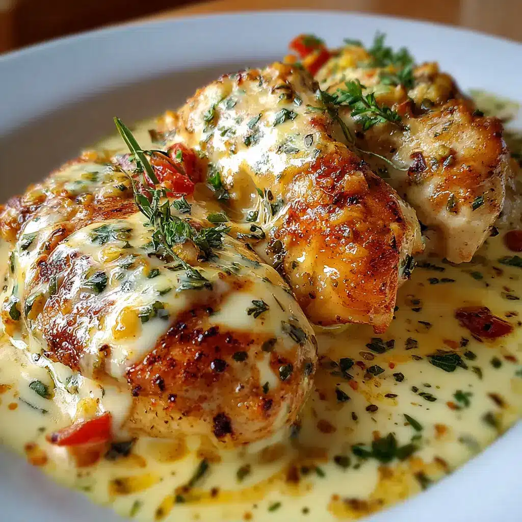 Suprema de Pollo a la Crema con Queso