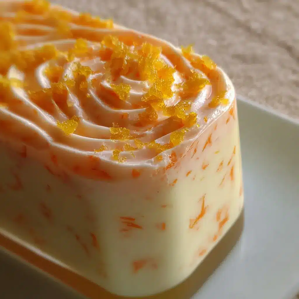 Gelatina de Yogurt con Zanahoria y Piña