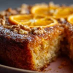 PASTEL DE NARANJA Y NUECES
