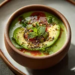 Sopa fría de palta