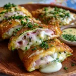 Bocaditos de Calabacín con Chicken Ham y Queso