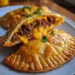 Empanada de cheeseburger